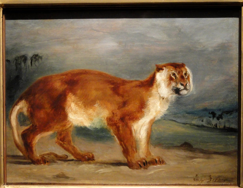 Leão - Eugène Delacroix
