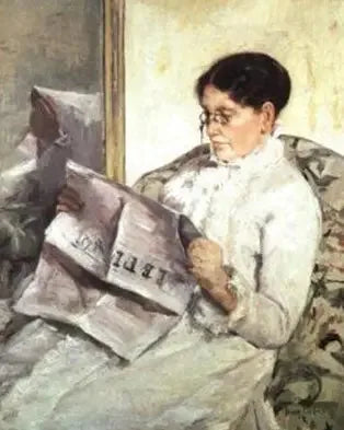 Leia "Le Figaro" - Mary Cassatt
