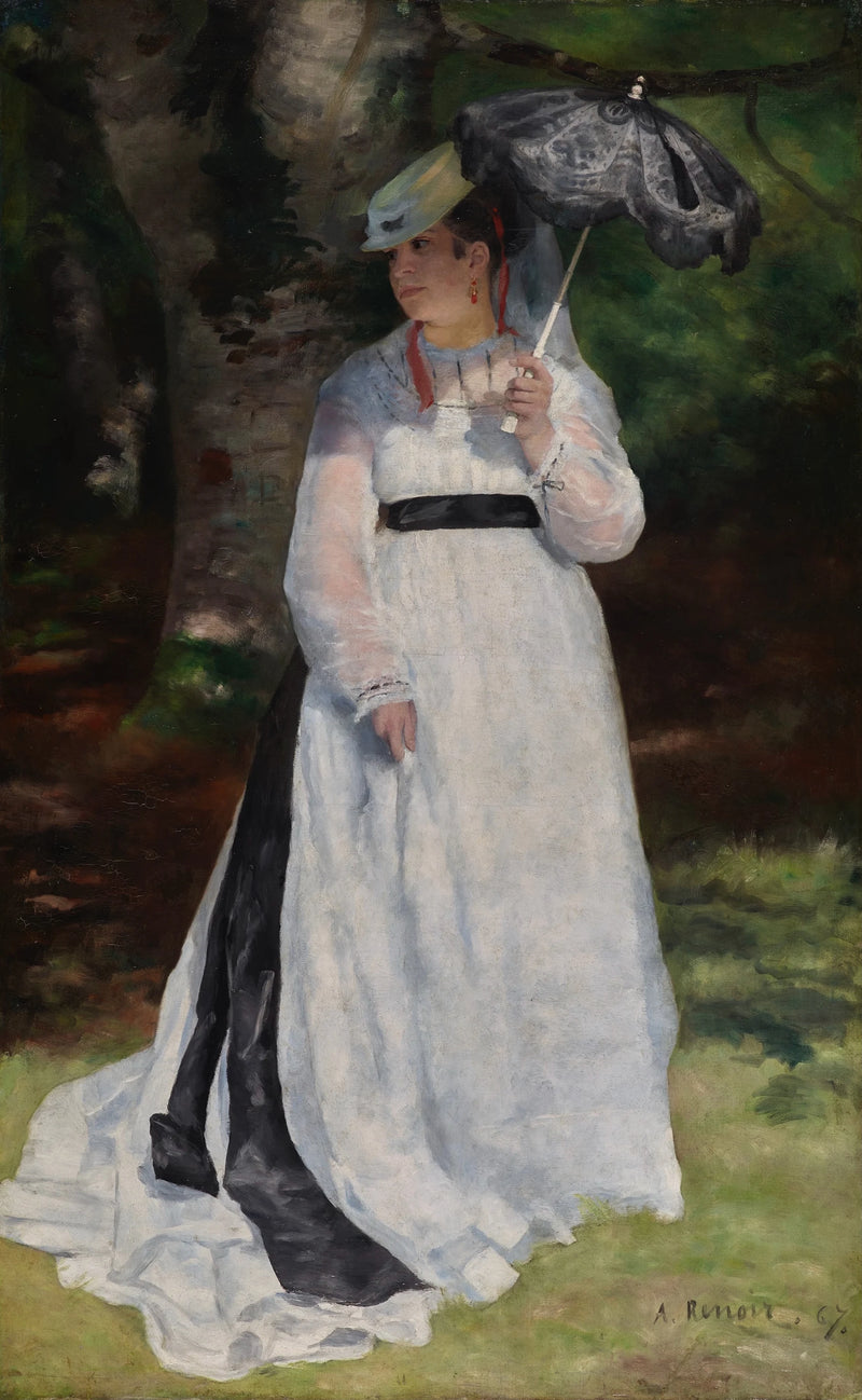 Lise com o guarda-chuva - Pierre-Auguste Renoir