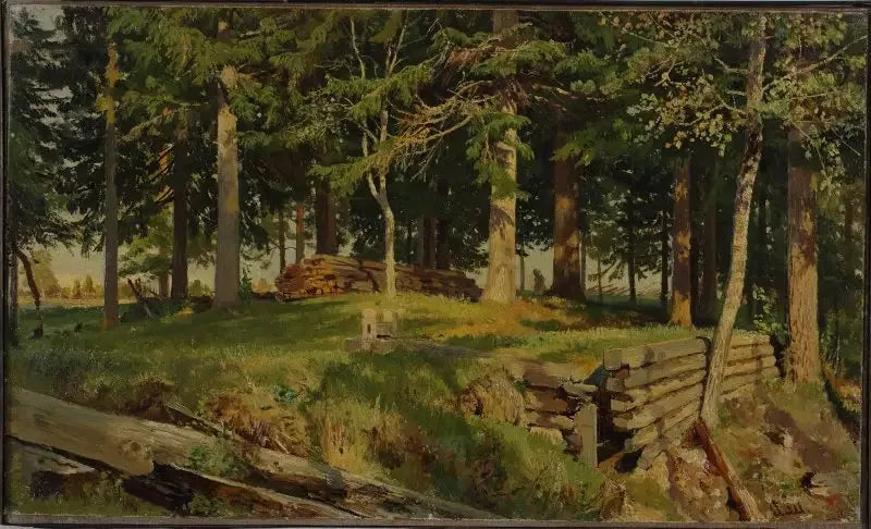 Borda da floresta - Ivan Chichkine