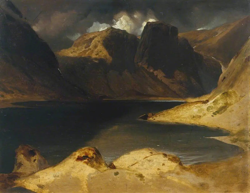 Loch Avon e as Montanhas Cairngorm - Edwin Henry Landseer