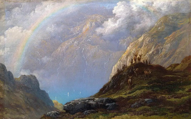 Loch Carron, Escócia - Gustave Doré