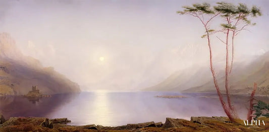 Loch Duich clair de lune d'été - William Turner - Reproductions de tableaux et peintures haut de gamme