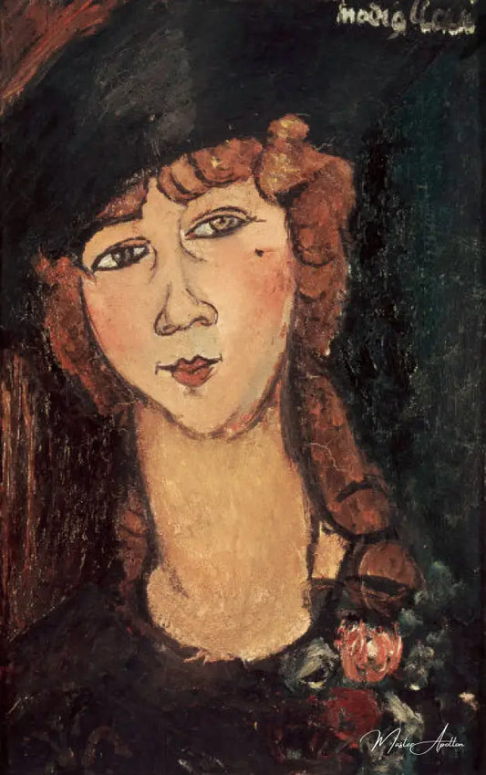 Lolotte - Amadeo Modigliani - Reproductions de tableaux et peintures haut de gamme