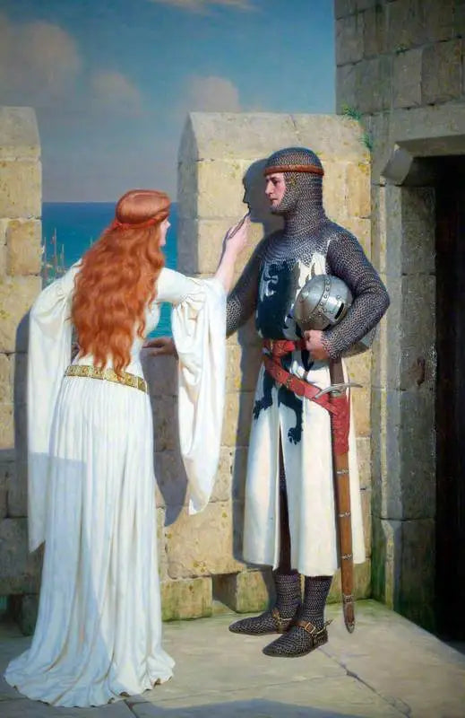 A Sombra - Edmund Blair Leighton