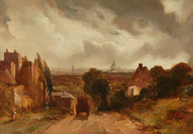Londres a partir de Hampstead Heath - John Constable