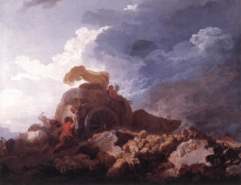 A Tempestade - Jean-Honoré Fragonard