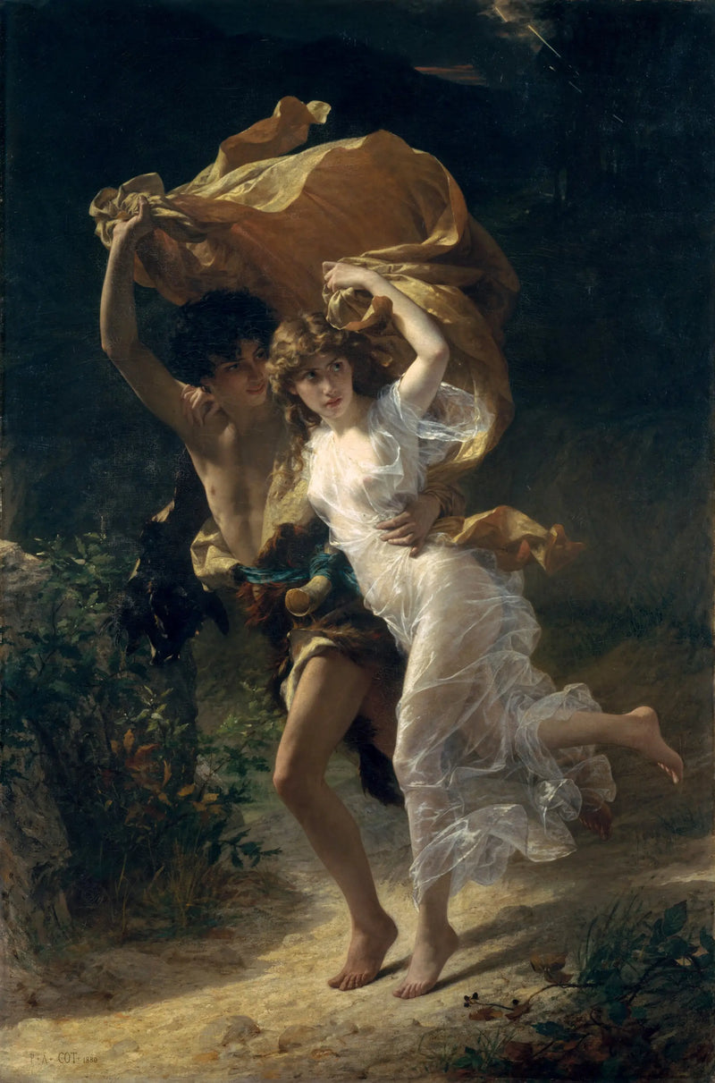 A Tempestade - Pierre Auguste Cot
