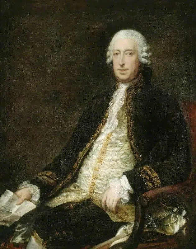 Lord George Sackville, visconde Sackville (1716-1785) - Thomas Gainsborough