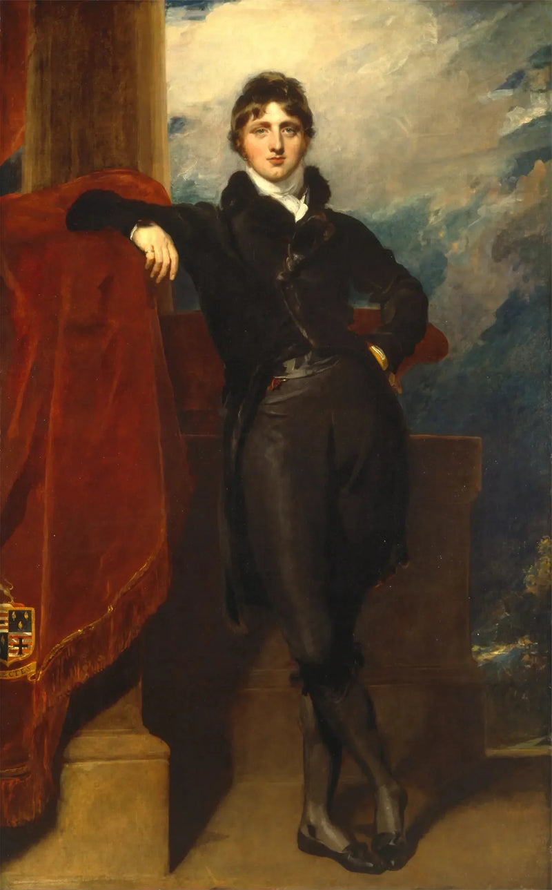 Lord Granville Leveson-Gower, posteriormente primeiro conde de Granville - Thomas Lawrence