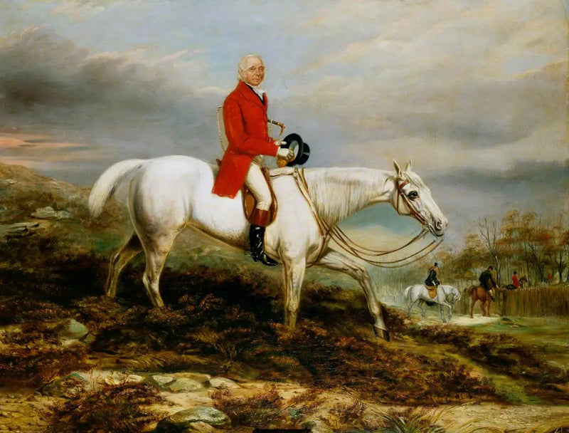 Lord Lonsdale na caça - John Frederick Herring, Sr.