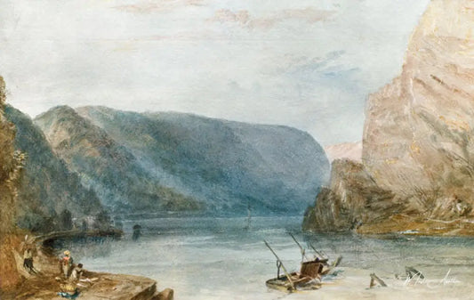 Lorelei - William Turner - Reproductions de tableaux et peintures haut de gamme