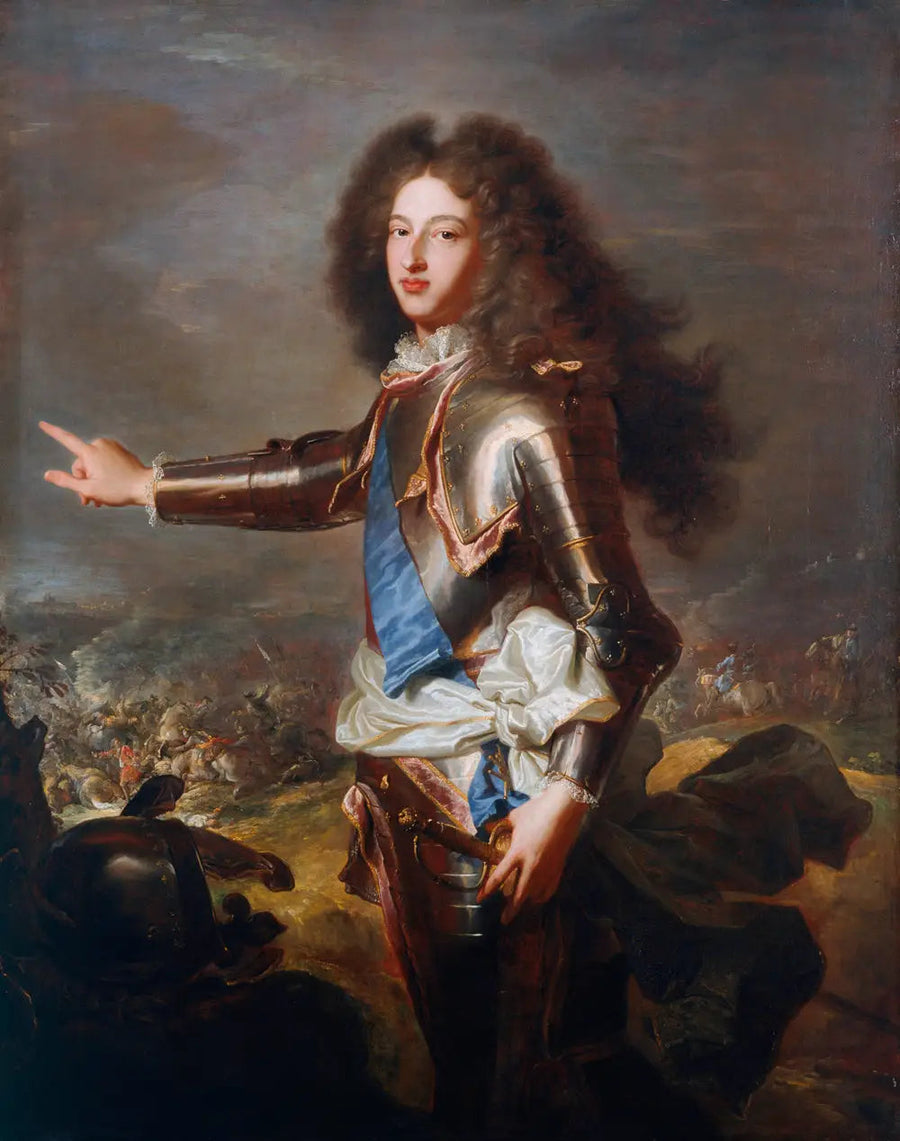 Louis, duque de Borgonha - Hyacinthe Rigaud