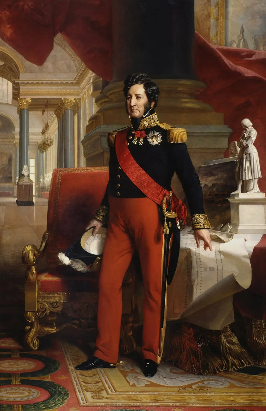 Luís Filipe I, rei dos Franceses (1773-1850) - Franz Xaver Winterhalter