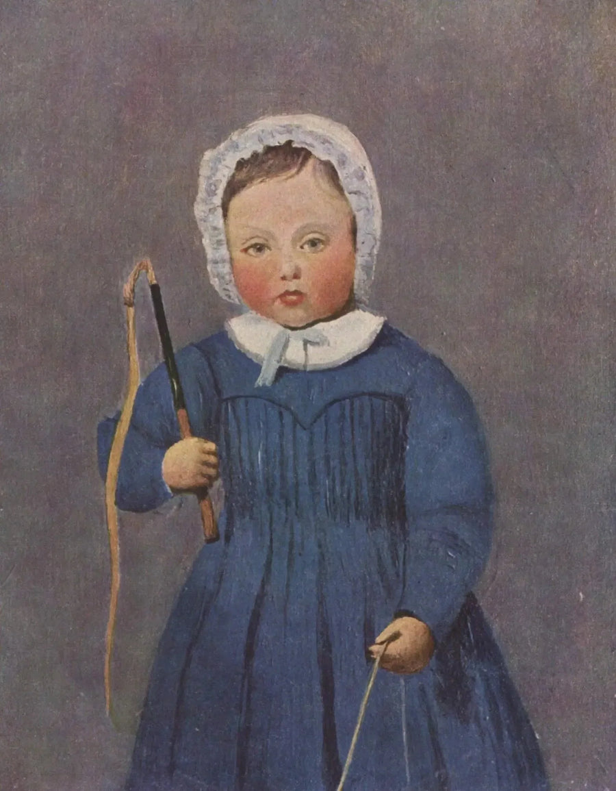 Louis Robert, criança - Jean-Baptiste Camille Corot
