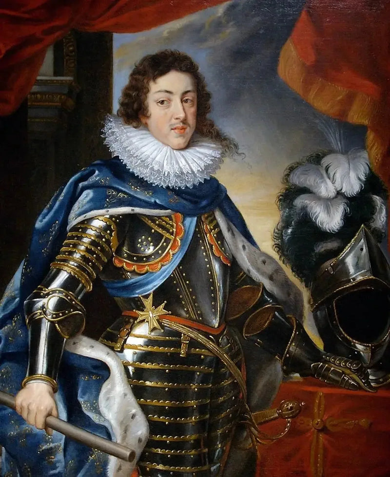 Luís XIII (1601-1643), rei da França - Peter Paul Rubens