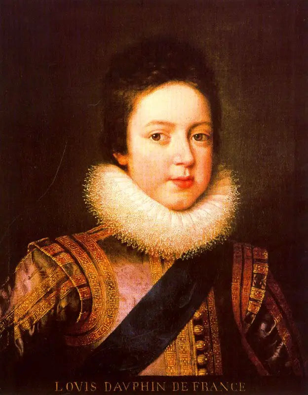 Louis XIII como Delfim - Frans Pourbus, o Jovem