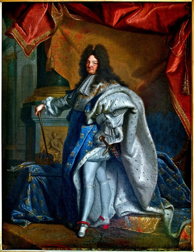 Louis XIV, rei da França - Hyacinthe Rigaud