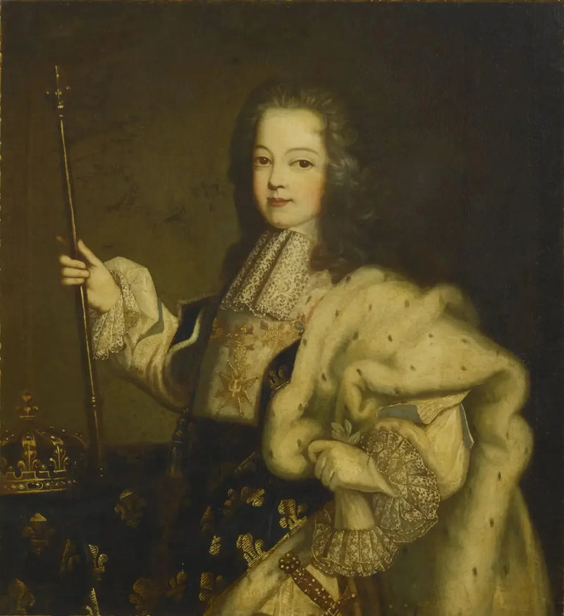 Louis XV, rei da França (1710-1774) - Hyacinthe Rigaud