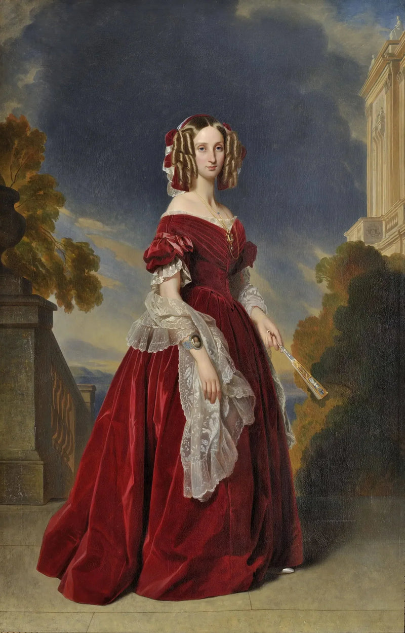Louise d'Orléans, rainha dos Belgas (1812-1850) - Franz Xaver Winterhalter