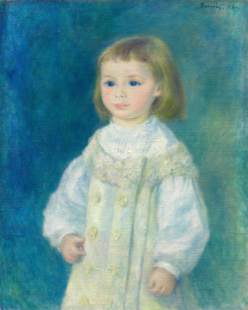 Lucie Berard (A Criança de Branco) - Pierre-Auguste Renoir