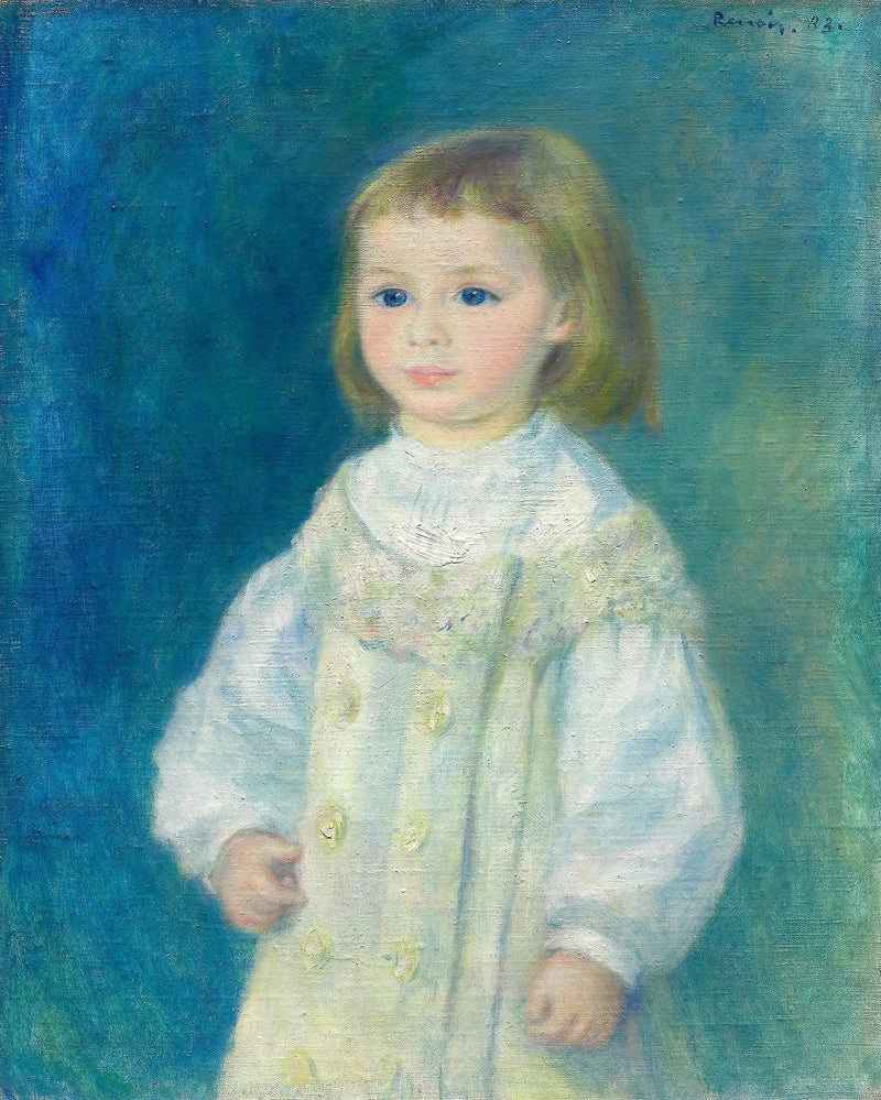 Lucie Berard (A Criança de Branco) - Pierre-Auguste Renoir