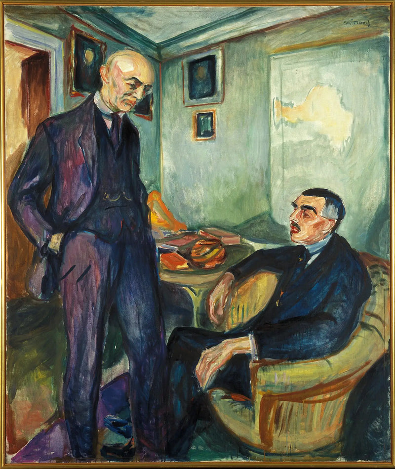 Lucien Dedichen e Jappe Nilssen - Edvard Munch