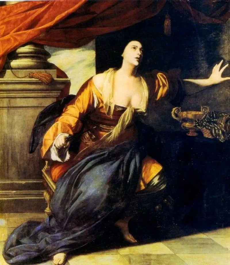 Lucrécia - Artemisia Gentileschi