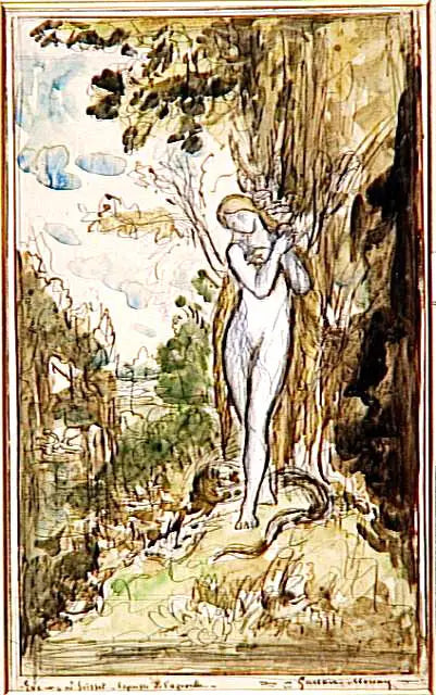 Lucrécio e Tarquino - Gustave Moreau