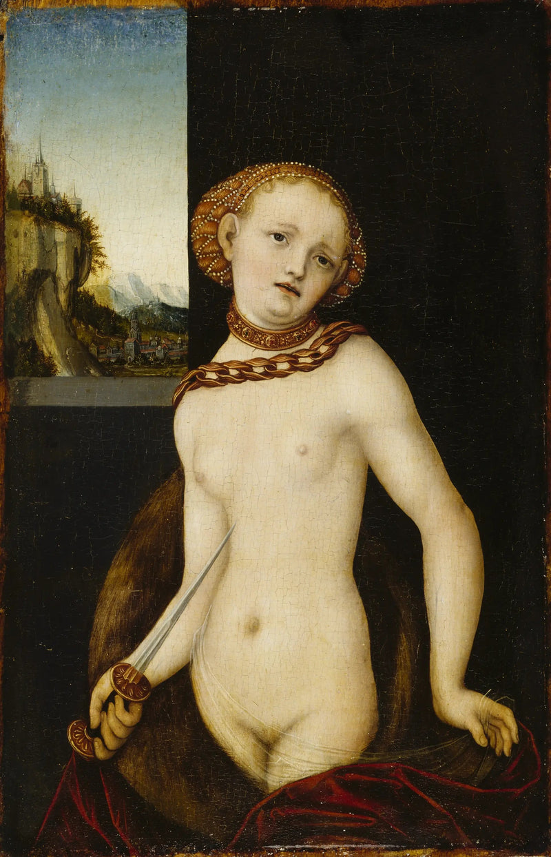 Lucrèce - Lucas Cranach, o Velho