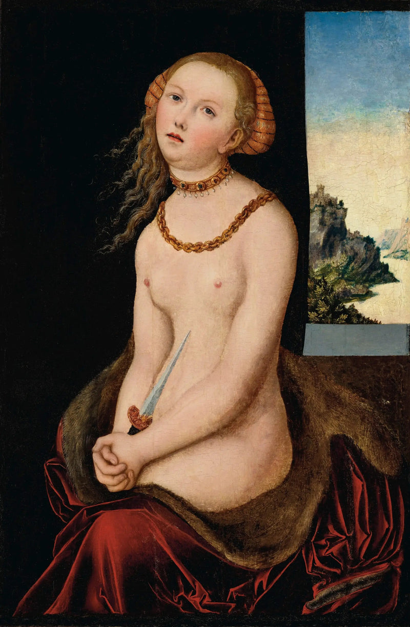 Lucrèce - Lucas Cranach, o Velho