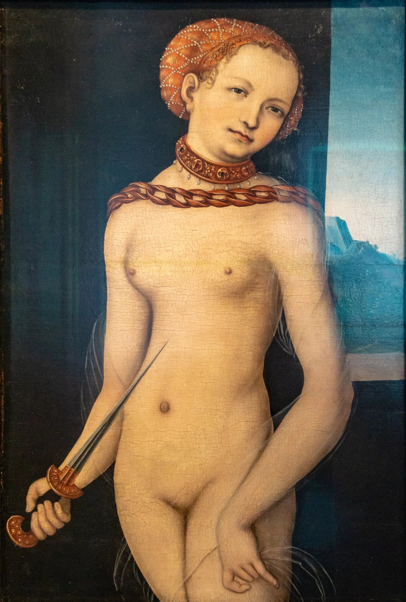 Lucrèce - Lucas Cranach, o Velho