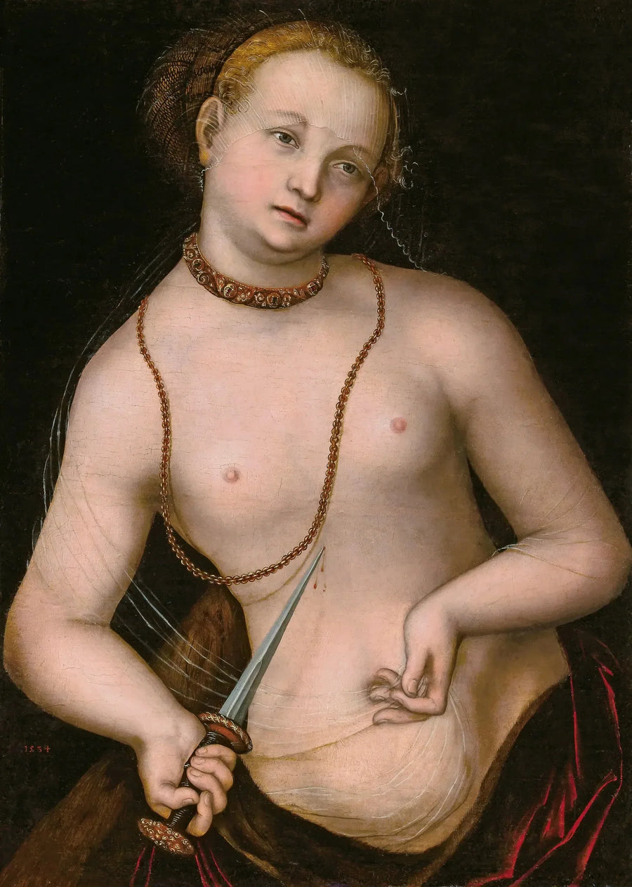 Lucrécio - Lucas Cranach, o Velho