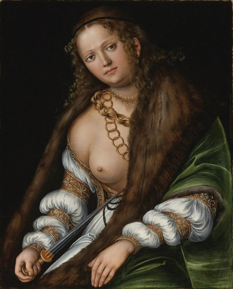 Lucrèce - Lucas Cranach, o Velho