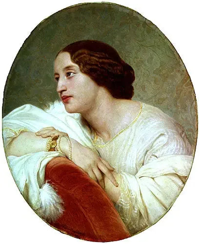 Ludmille Komar, princesa de Beauvau-Craon - Paul Delaroche