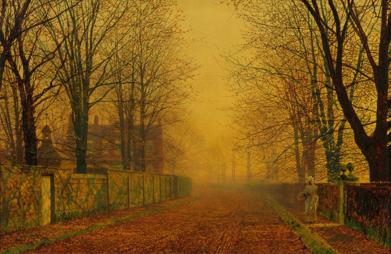 Luz do entardecer - John Atkinson Grimshaw