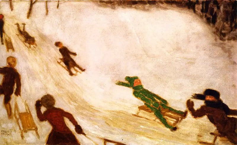 Luge para crianças - Franz Von Stuck
