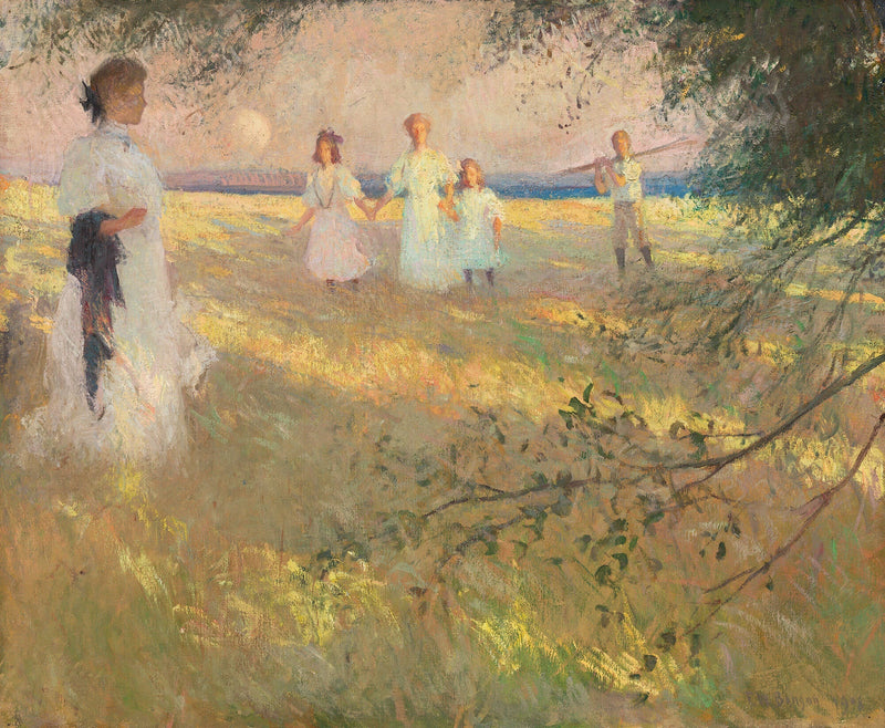 Luz do entardecer - Frank Weston Benson