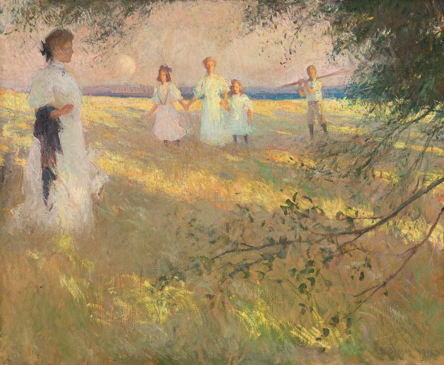 Luz do entardecer - Frank Weston Benson