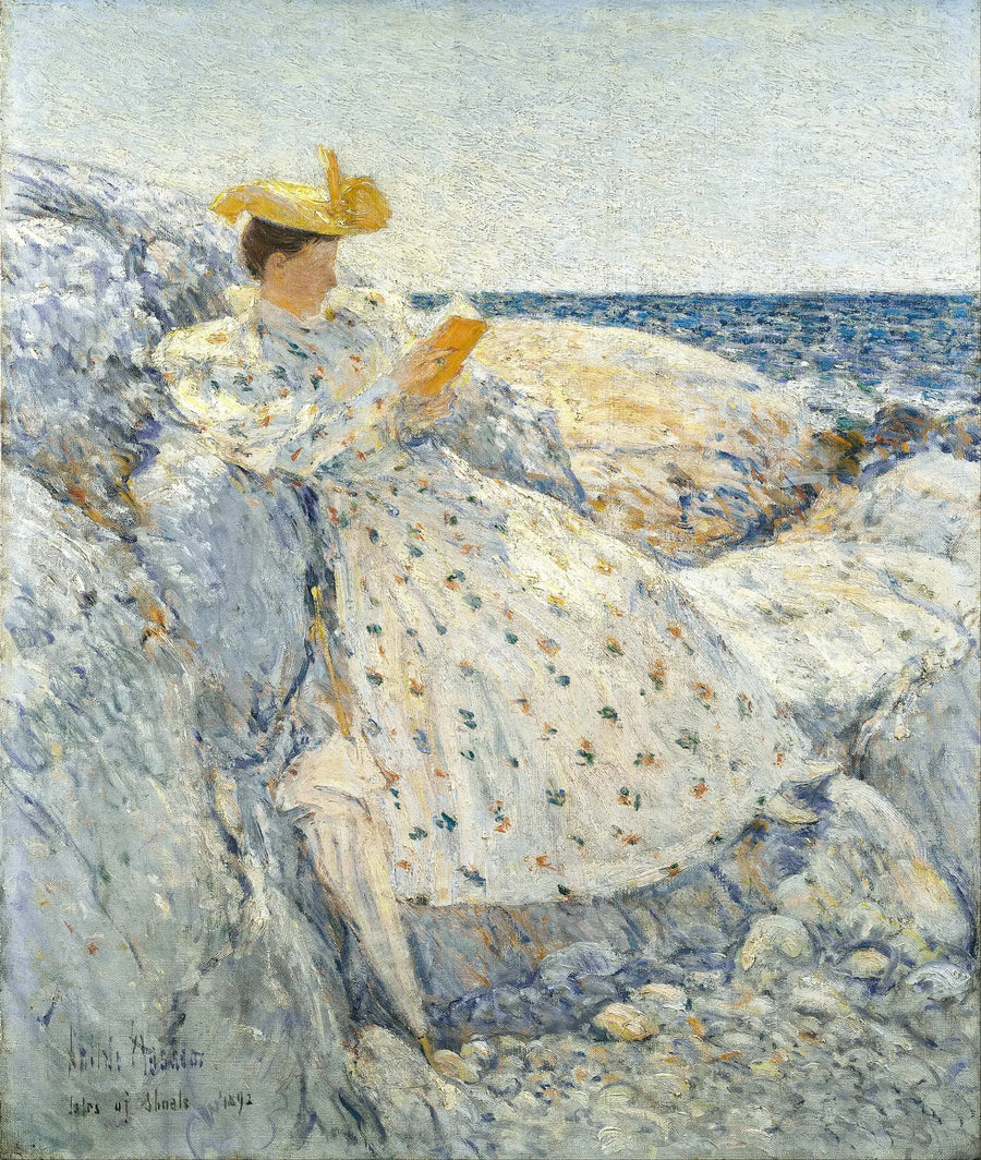 Luz do sol de verão (Ilhas Shoals) - Childe Hassam