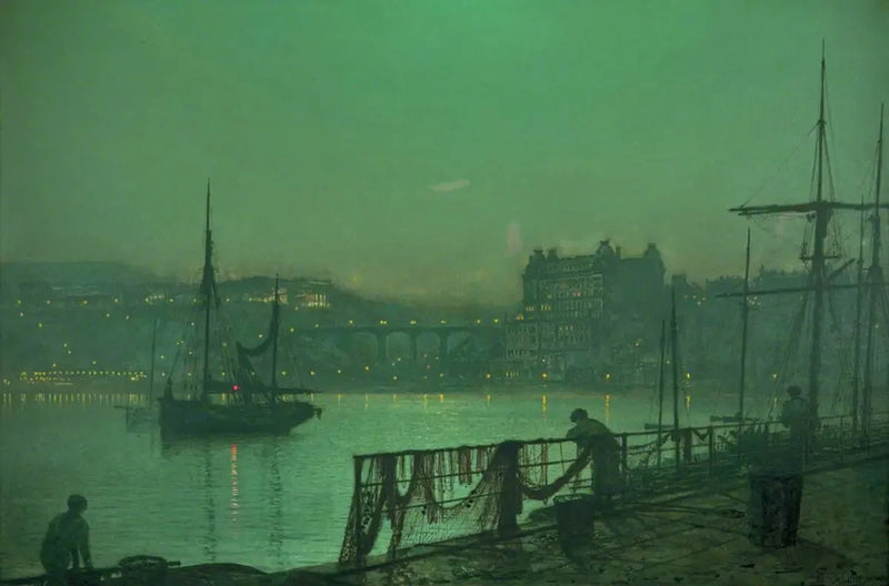 Luzes de Scarborough - John Atkinson Grimshaw