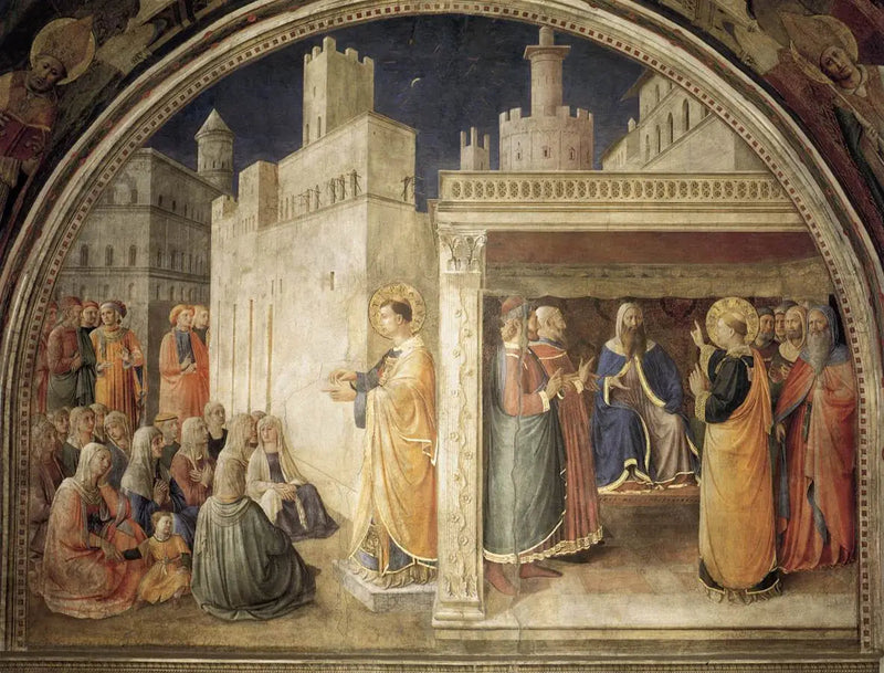 Óculos da parede norte - Fra Angelico