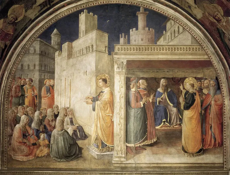 Óculos da parede norte - Fra Angelico
