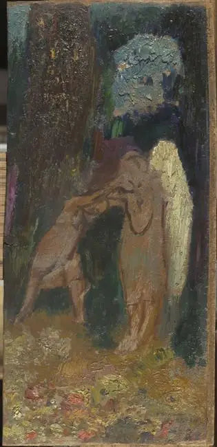 Luta de Jacó com o Anjo - Odilon Redon