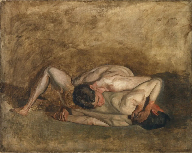 Lutadores - Thomas Eakins