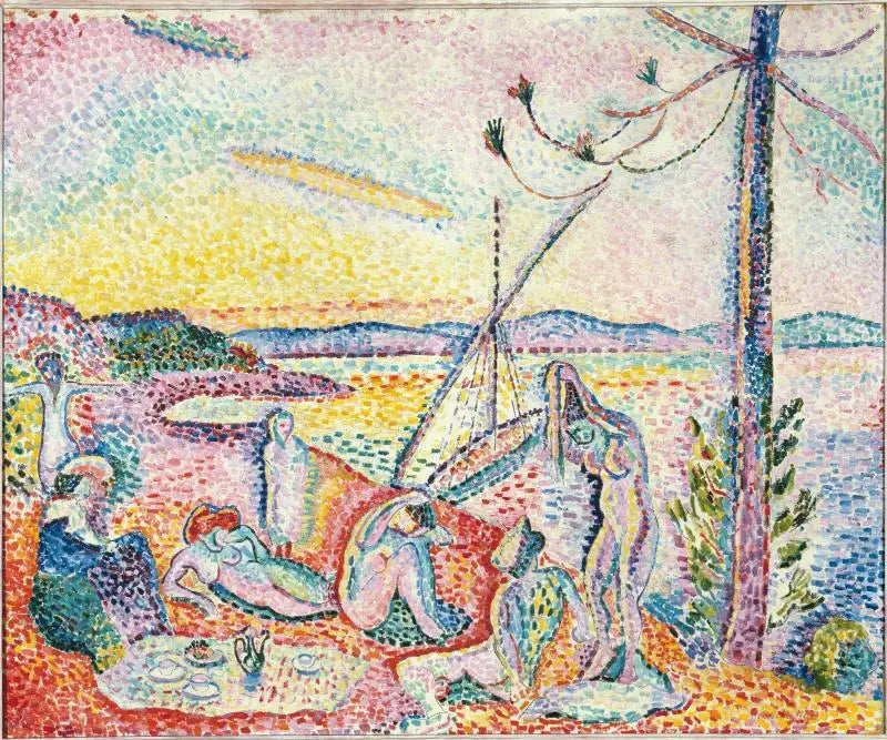 Reproduction du tableau « Luxe, calme et volupté - Henri Matisse » par Alpha Reproduction en peinture à l’huile