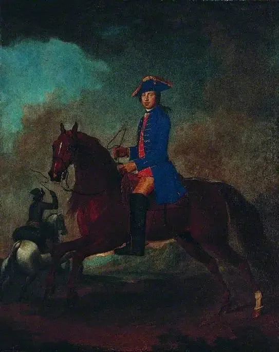 M. Dawson de Retford com seu criado - George Stubbs