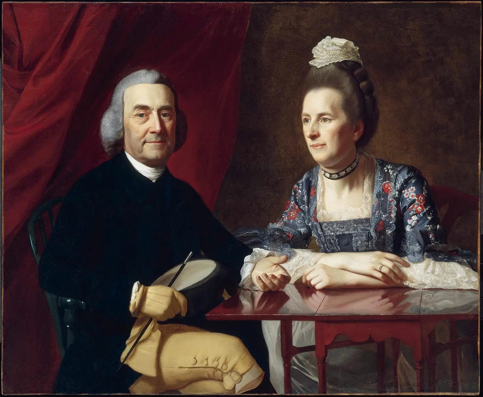 M. et Mme Isaac Winslow (Jemima Debuke) - John Singleton Copley - Alpha Reproduction