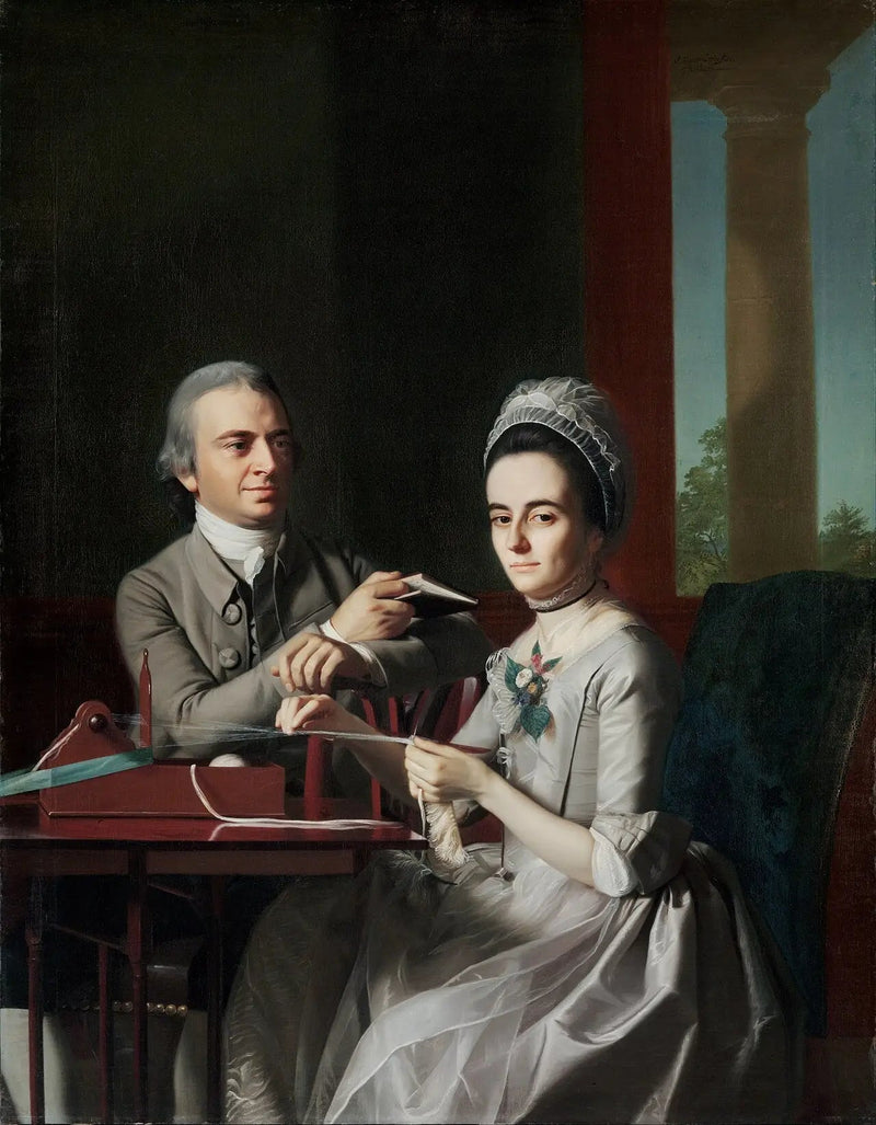 Sr. e Sra. Thomas Mifflin (Sarah Morris) - John Singleton Copley