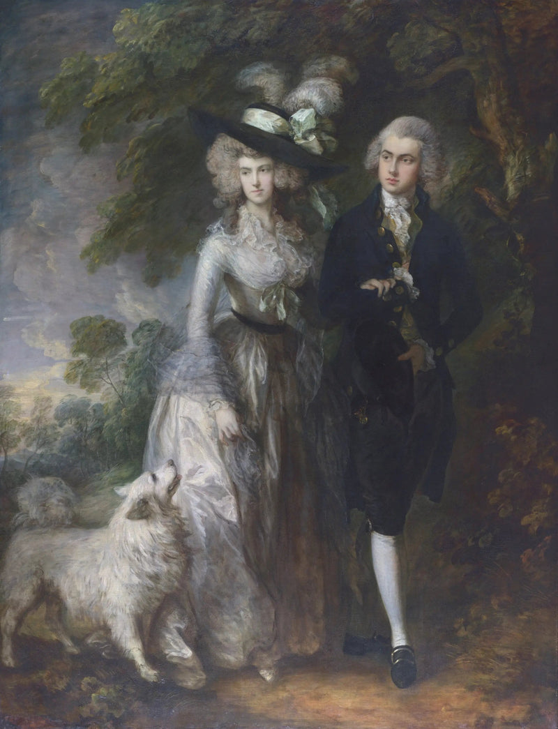 Sr. e Sra. William Hallett - Thomas Gainsborough